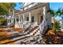 Two-story home with front porch and walkway at 1525 Kepley Dr, Mount Pleasant, SC 29464