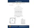Architectural drawings of The Bowen home, a 3-bedroom, 2.5-bathroom house at 2253 Blue Bayou Blvd, Johns Island, SC 29455