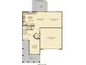 First floor plan showing kitchen, Gathering room, dining area, and two-car garage at 216 Pine Crest View Dr, Summerville, SC 29486
