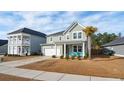 Two story house, gray siding, landscaping, and driveway at 230 Granton Edge Ln, Summerville, SC 29486
