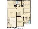 Second floor plan with bedrooms, a loft, and additional baths at 112 Threaded Fern St, Summerville, SC 29485