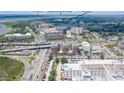 Aerial view showcasing the building's location near Charleston International Airport and The Citadel at 150 Bee St # 318, Charleston, SC 29401