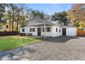 Newly renovated house with gravel driveway at 1558 Burnswick Dr, Johns Island, SC 29455