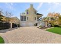 Brick driveway, two-car garage and large home at 217 Old Hickory Xing, Johns Island, SC 29455