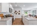 Spacious kitchen featuring granite countertops, stainless steel appliances, and ample cabinet space at 265 Watersglen Dr, Summerville, SC 29486