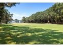 Expansive view of the lush green golf course on a sunny day at 807 Treeloft Trce, Seabrook Island, SC 29455