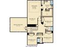 A detailed second floor plan showing the owner's suite, bonus room, and bedrooms at 105 Pen Shell St, Summerville, SC 29485