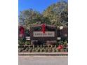 Welcoming Carolina Bay entrance adorned with seasonal decorations at 1724 Grovehurst Dr, Charleston, SC 29414
