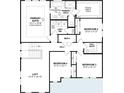 Upstairs floor plan with primary suite, three additional bedrooms, two baths, and a loft area at 2010 Mcguire Ln # 003, Hollywood, SC 29449