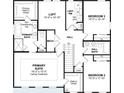Upstairs floor plan highlighting the loft, primary suite, two additional bedrooms, and the laundry room at 2022 Mcguire Ln # 006, Hollywood, SC 29449