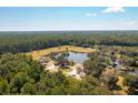 A peaceful community surrounded by lush greenery, featuring lakeside homes and mature trees at 2924 Lodge Berry Ln, Johns Island, SC 29455