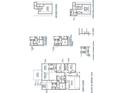 Layout of the home featuring the first and second floors with locations of the kitchen, bedrooms and bathrooms at 513 Eagleview Dr, Moncks Corner, SC 29461
