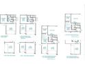 Floorplan includes optional side load, one car addition, multi-gen suite, and extended guest suite w/ 1 car addition at 500 Eagleview Dr, Moncks Corner, SC 29461