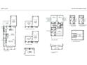 The floorplan of the first and second floors at 2221 Blue Bayou Blvd, Johns Island, SC 29455