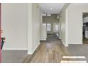 Inviting entryway features a mix of hardwood and carpet flooring at 9620 Pebble Creek Blvd, Summerville, SC 29485