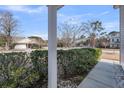 Beautiful front yard landscaping and greenery at 1501 Mcintosh Road, Johns Island, SC 29455