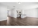 Open-concept living area featuring modern finishes and hardwood flooring throughout at 363 Chapman Cir, Goose Creek, SC 29445