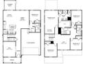 Detailed floor plan showcasing the layout of this new construction home, including all rooms at 326 Calm Water Way, Summerville, SC 29486