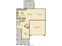 Layout of the first floor including kitchen, breakfast area, living room, dining room, and garage at 133 Threaded Fern St, Summerville, SC 29485