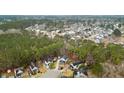 Aerial view of the community showcasing the home's location amongst lush trees at 3041 Nehemiah Rd, Mount Pleasant, SC 29466