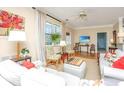 Cozy living room showcasing stylish decor, comfortable seating, and inviting ambiance at 1581 Cambridge Lakes Dr, Mount Pleasant, SC 29464