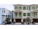 Beautiful new construction townhouse with a garage and lush landscaping at 4 Trapman St # B, Charleston, SC 29401