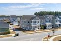 Neighborhood view showcasing well-maintained homes with neat landscaping and paved streets at 127 Country Gate Ln, Summerville, SC 29485