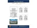 The Millstream floor plan featuring 2 bedrooms, 2.5 baths, and 1,304 sq. ft. of living space in The Townhome Series at 810 Alma Square Dr, Moncks Corner, SC 29461