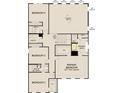 Upstairs floor plan features four bedrooms, including a main suite with walk-in closet and bath at 5206 Cottage Lndg Dr, Summerville, SC 29485
