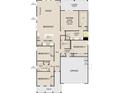 Open floor plan with four bedrooms, two bathrooms, kitchen, breakfast area, Gathering room, and a two-car garage at 5213 Cottage Lndg Dr, Summerville, SC 29485