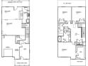 Detailed floor plan showcasing layout of living room, kitchen, bedrooms, and bathrooms at 127 Lilac Grove Way, Summerville, SC 29486