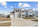 Beautiful two-story home featuring a two-car garage, classic architectural design, and well-kept landscaping at 464 Fox Sparrow Ct, Summerville, SC 29486