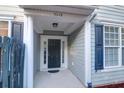 Charming front door entrance featuring elegant columns and a welcoming covered porch at 3049 Park West Blvd, Mount Pleasant, SC 29466