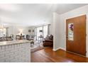 Spacious living room with hardwood floors, neutral paint, and ample natural light at 257 Druid Rd, Charleston, SC 29407