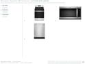 Stainless steel kitchen appliances including gas range, microwave, and dishwasher at 348 Chapman Cir, Goose Creek, SC 29445