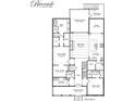 Riverside at Carolina Park first floor plan showcasing open kitchen and Primary suite at 3866 Delinger Dr, Mount Pleasant, SC 29466