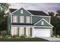 Inviting two-story home with a well-manicured lawn, a two-car garage, and a covered front porch at 2000 Middleton Dr, Goose Creek, SC 29445