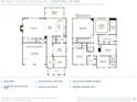 Detailed floor plan showcasing a two-car garage, kitchen, and bonus room at 2005 Sea Water Dr, Charleston, SC 29412