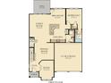 First floorplan featuring a study, dining room, kitchen, Gathering room, patio, and two-car garage at 103 Moscato Ln, Summerville, SC 29485