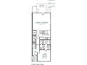 First floor plan showcasing layout with Gathering room, kitchen, and owner's suite at 237 Abercom Place Dr, Moncks Corner, SC 29461