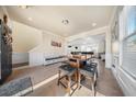 Bright dining area with modern table and chairs at 362 Sanctuary Park Dr, Summerville, SC 29486