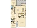 Detailed floorplan showcasing the layout with owner's suite, bedrooms, great room and 2-car garage at 1008 Tulip Shell St, Summerville, SC 29485