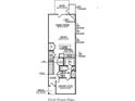 Detailed first floor plan showing the layout of the living spaces, including the kitchen and owner's suite at 153 Cantona Dr, Summerville, SC 29483