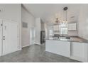 Open-concept kitchen with granite countertops, stainless steel appliances, and ample cabinet space at 191 Blackstone Dr, Moncks Corner, SC 29461