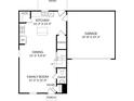 Home floor plan featuring the kitchen, dining room, Gathering room, powder room and garage at 4159 Rising Tide Dr, Summerville, SC 29485
