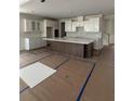 Bright, spacious kitchen with a large island and stainless appliances at 314 Quiet Cove Trl, Summerville, SC 29486