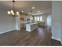 This large kitchen features pendant lighting, stainless steel appliances, and an island at 5124 Double Eagle, Summerville, SC 29485