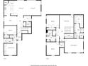 Detailed floorplan showcasing the layout of both floors, including room names and dimensions at 107 Cotton Blossom Way, Summerville, SC 29485
