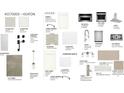 Sample of building materials including cabinets, countertops, flooring, fixtures, hardware, paint, and more at 2210 Norwood Oaks Dr, Mount Pleasant, SC 29466