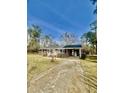 Well-kept single-story home with a covered parking area and a front yard ready for landscaping ideas at 161 Palm St, Walterboro, SC 29488